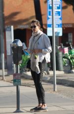 ALESSANDRA AMBROSIO Heading to a Gym in Los Angeles 12/04/2017