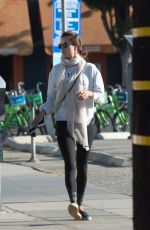 ALESSANDRA AMBROSIO Heading to a Gym in Los Angeles 12/04/2017