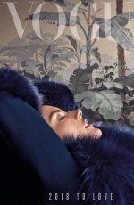 ALESSANDRA AMBROSIO in Vogue Magazine, Portugal January 2018
