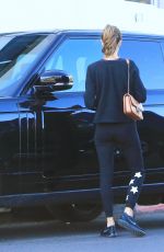 ALESSANDRA AMBROSIO Out and About in Brentwood 12/14/2017