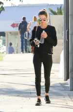 ALESSANDRA AMBROSIO Out and About in Brentwood 12/14/2017
