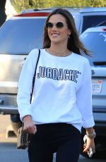ALESSANDRA AMBROSIO Out and About in Los Angeles 12/07/2017