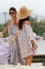 ALESSANDRA AMBROSIO Out at Jurere Beach in Florianopolis 12/27/2017