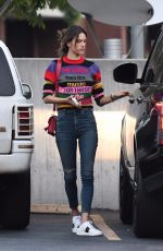 ALESSANDRA AMBROSIO Out Shopping in Beverly Hills 12/02/2017