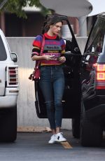 ALESSANDRA AMBROSIO Out Shopping in Beverly Hills 12/02/2017
