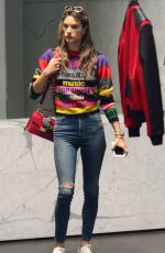 ALESSANDRA AMBROSIO Out Shopping in Beverly Hills 12/02/2017