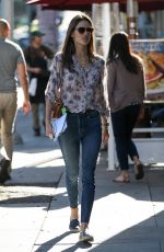 ALESSANDRA AMBROSIO Out Shopping in Beverly Hills 12/12/2017