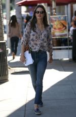 ALESSANDRA AMBROSIO Out Shopping in Beverly Hills 12/12/2017