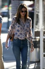 ALESSANDRA AMBROSIO Out Shopping in Beverly Hills 12/12/2017