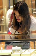 ALESSANDRA AMROSIO at Cartier Jewerly Store in Beverly Hills 12/02/2017