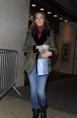ALEX JONES Leaves The One Show in London 12/18/2017