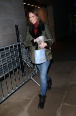 ALEX JONES Leaves The One Show in London 12/18/2017