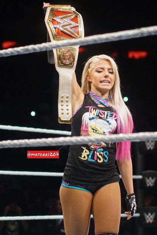 ALEXA BLISS at WWE Live Event at Madison Square Garden in New York 12/26/2017