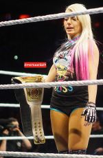 ALEXA BLISS at WWE Live Event at Madison Square Garden in New York 12/26/2017