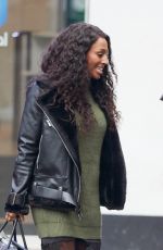 ALEXANDRA BURKE Leaves Global Radio Studios in London 12/20/2017