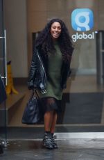 ALEXANDRA BURKE Leaves Global Radio Studios in London 12/20/2017