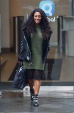 ALEXANDRA BURKE Leaves Global Radio Studios in London 12/20/2017