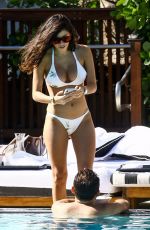 ALEXANDRA MICHELLE RODRIGUEZ in Bikini at a Pool in Miami 12/05/2017