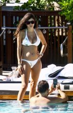 ALEXANDRA MICHELLE RODRIGUEZ in Bikini at a Pool in Miami 12/05/2017