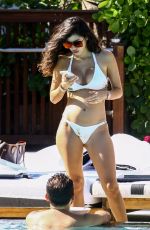ALEXANDRA MICHELLE RODRIGUEZ in Bikini at a Pool in Miami 12/05/2017