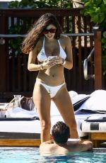 ALEXANDRA MICHELLE RODRIGUEZ in Bikini at a Pool in Miami 12/05/2017