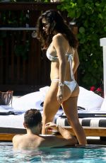ALEXANDRA MICHELLE RODRIGUEZ in Bikini at a Pool in Miami 12/05/2017
