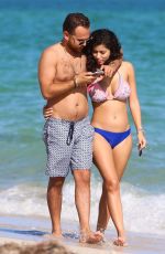 ALEXANDRA RODRIGUEZ in Bikini on the Beach in Miami 12/07/2107