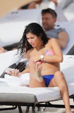 ALEXANDRA RODRIGUEZ in Bikini on the Beach in Miami 12/07/2107