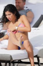 ALEXANDRA RODRIGUEZ in Bikini on the Beach in Miami 12/07/2107