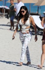 ALEXANDRA RODRIGUEZ in Swimsuit at a Beach in Miami 12/15/2017