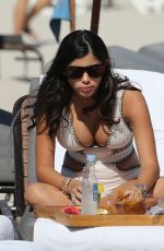 ALEXANDRA RODRIGUEZ in Swimsuit at a Beach in Miami 12/15/2017