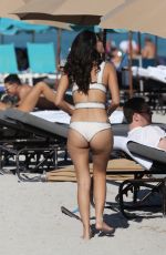 ALEXANDRA RODRIGUEZ in Swimsuit at a Beach in Miami 12/15/2017