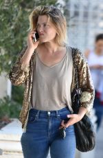 ALI LARTER Out Shopping in Brentwood 12/12/2017