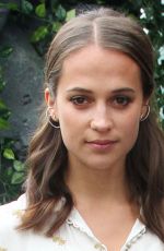 ALICIA VIKANDER at Tomb Raider Photocall at Unique Hotel in Sao Paulo 12/08/2017