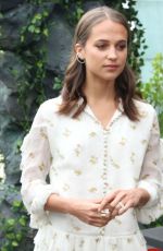 ALICIA VIKANDER at Tomb Raider Photocall at Unique Hotel in Sao Paulo 12/08/2017