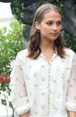 ALICIA VIKANDER at Tomb Raider Photocall at Unique Hotel in Sao Paulo 12/08/2017