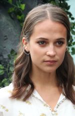 ALICIA VIKANDER at Tomb Raider Photocall at Unique Hotel in Sao Paulo 12/08/2017