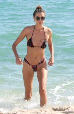 ALINA BAIKOVA in Bikini at a Beach in Miami 12/08/2017