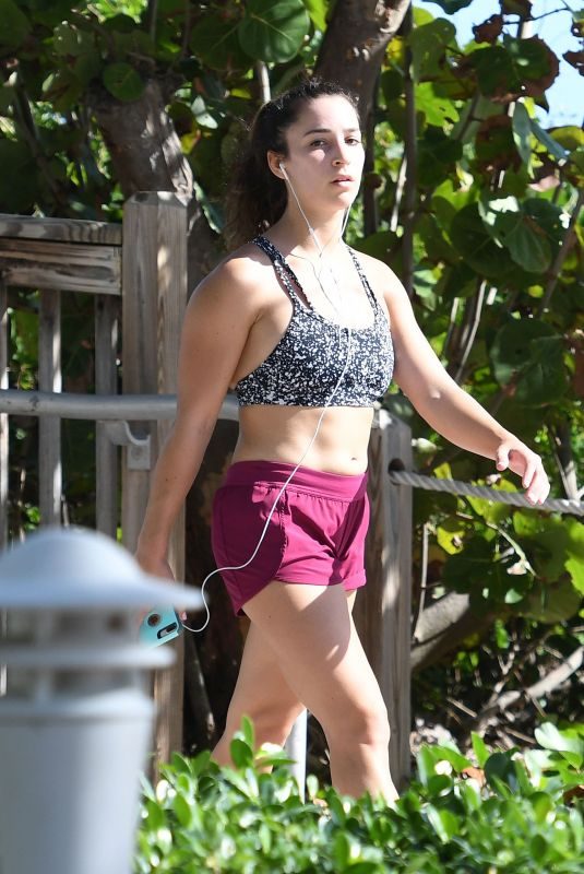 ALY RAISMAN Out and About in Miami Beach 12/07/2017
