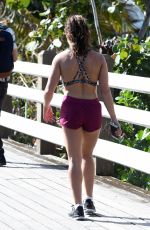 ALY RAISMAN Out and About in Miami Beach 12/07/2017