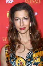 ALYSIA REINER at The Assassination of Gianni Versace: American Crime Story Premiere in New York 12/11/2017