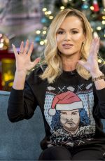 AMANDA HOLDEN at This Morning Show in London 12/15/2017