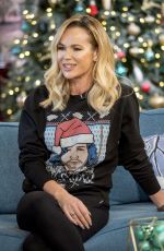 AMANDA HOLDEN at This Morning Show in London 12/15/2017
