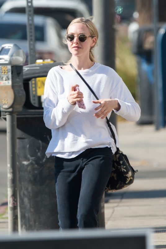 AMANDA SEYFRIED Out and About in Los Angeles 12/06/2017