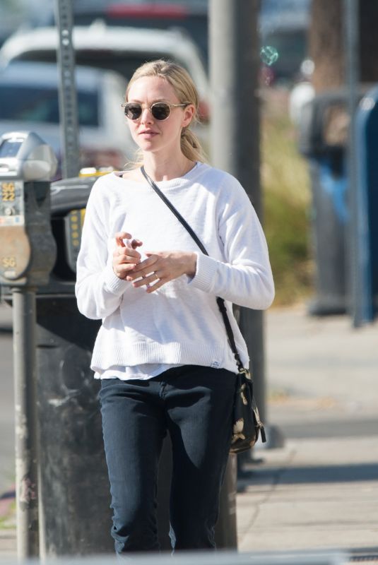 AMANDA SEYFRIED Out for Lunch in Los Angeles 12/06/2017