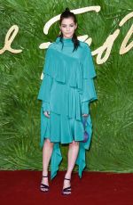 AMBER ANDERSON at British Fashion Awards 2017 in London 12/04/2017