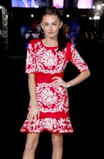 AMBER DAVIES at Bright Premiere in London 12/15/2017