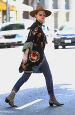 AMBER HEARD Out in Beverly Hills 12/04/2017