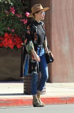 AMBER HEARD Out in Beverly Hills 12/04/2017