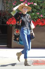 AMBER HEARD Out in Beverly Hills 12/04/2017